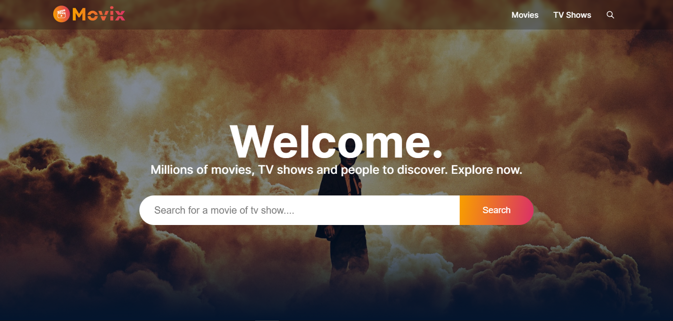 Movix project screenshot